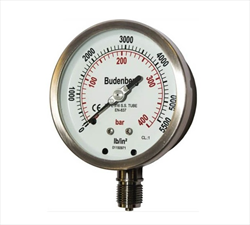 Pressure Gauges 63MM 10Bar 1/4 inch BSP Budenberg